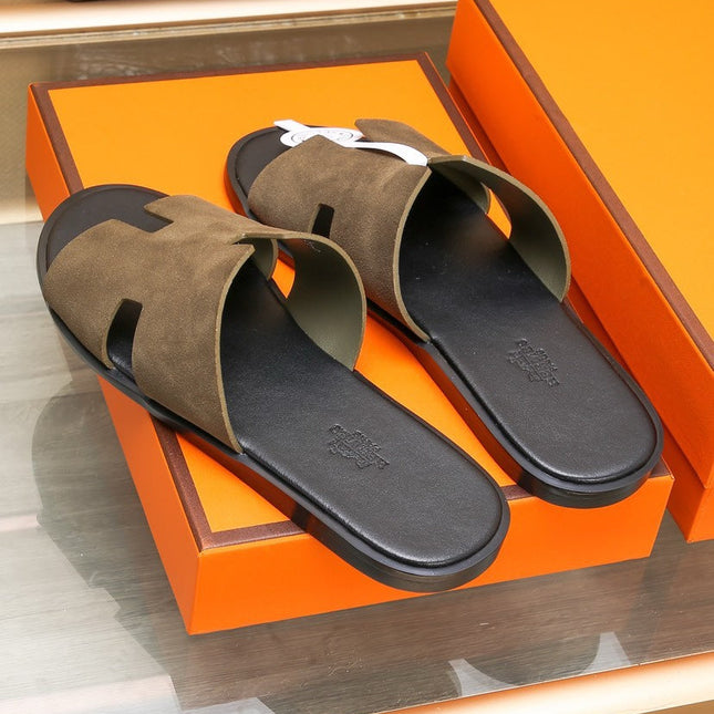 HM IZMIR SANDAL MOSS SUEDE