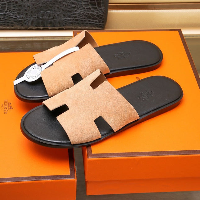 HM IZMIR SANDAL TANGERINE SUEDE