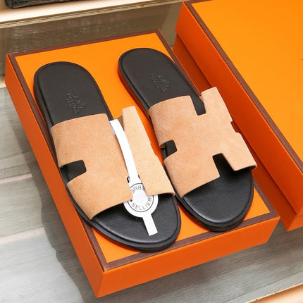 HM IZMIR SANDAL TANGERINE SUEDE