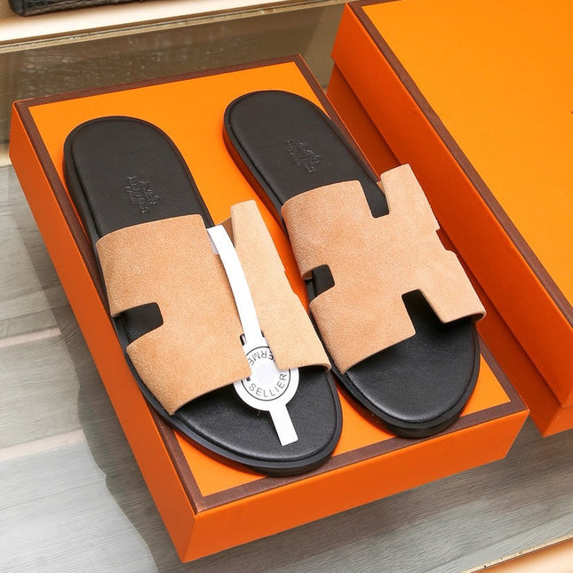 HM IZMIR SANDAL TANGERINE SUEDE