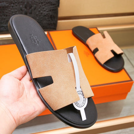 HM IZMIR SANDAL TANGERINE SUEDE