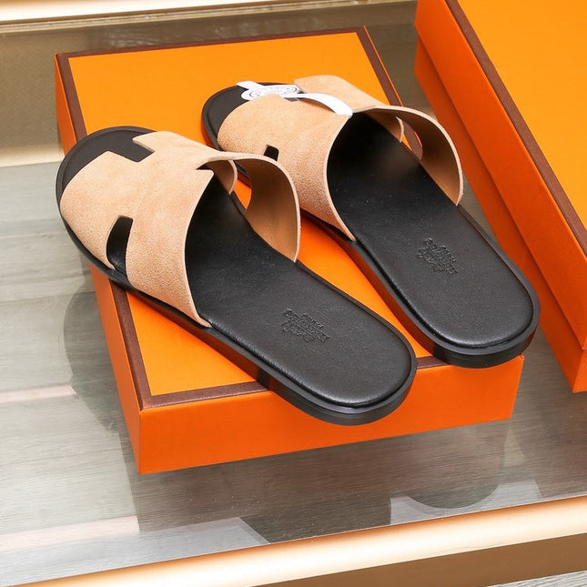 HM IZMIR SANDAL TANGERINE SUEDE