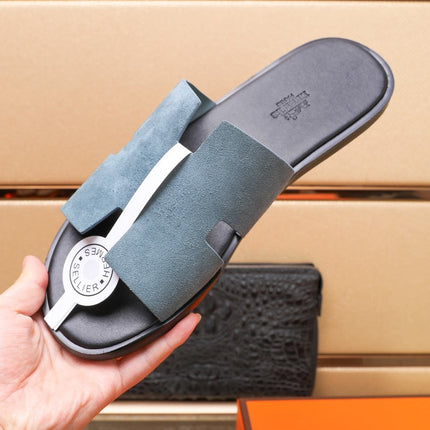 HM IZMIR SANDAL STONE SUEDE