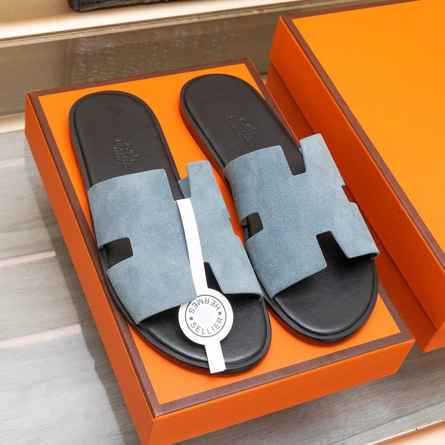 HM IZMIR SANDAL STONE SUEDE