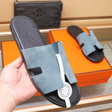 HM IZMIR SANDAL STONE SUEDE