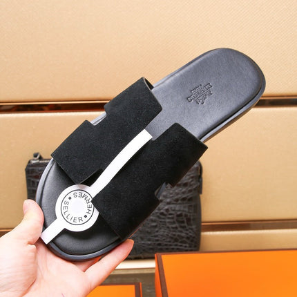 HM IZMIR SANDAL BLACK SUEDE