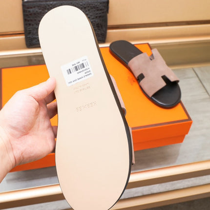 HM IZMIR SANDAL TAWNY SUEDE