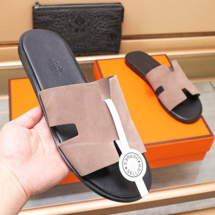 HM IZMIR SANDAL TAWNY SUEDE