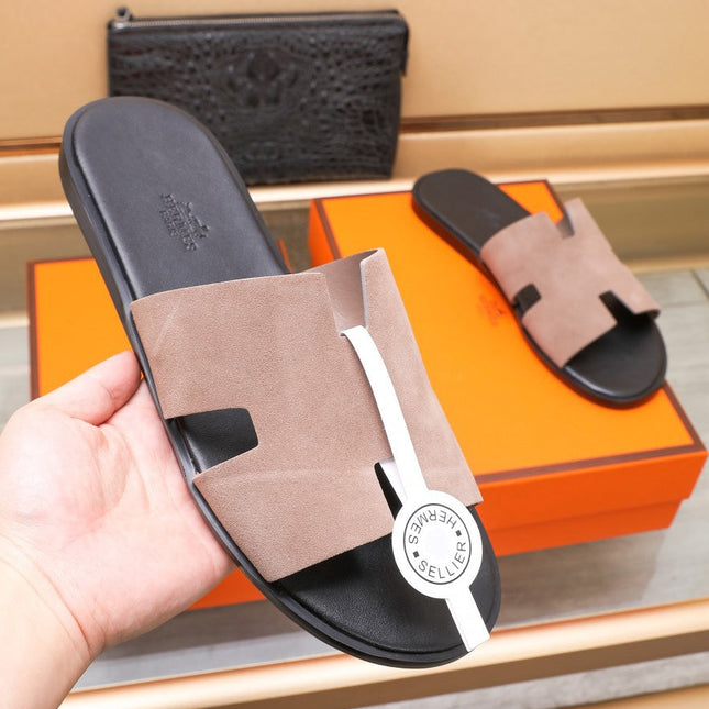 HM IZMIR SANDAL TAWNY SUEDE