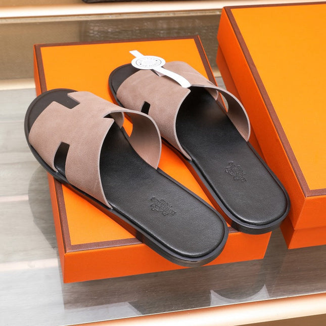HM IZMIR SANDAL TAWNY SUEDE