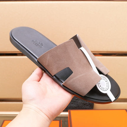HM IZMIR SANDAL TAWNY SUEDE