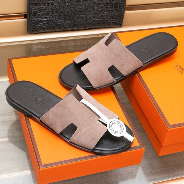 HM IZMIR SANDAL TAWNY SUEDE