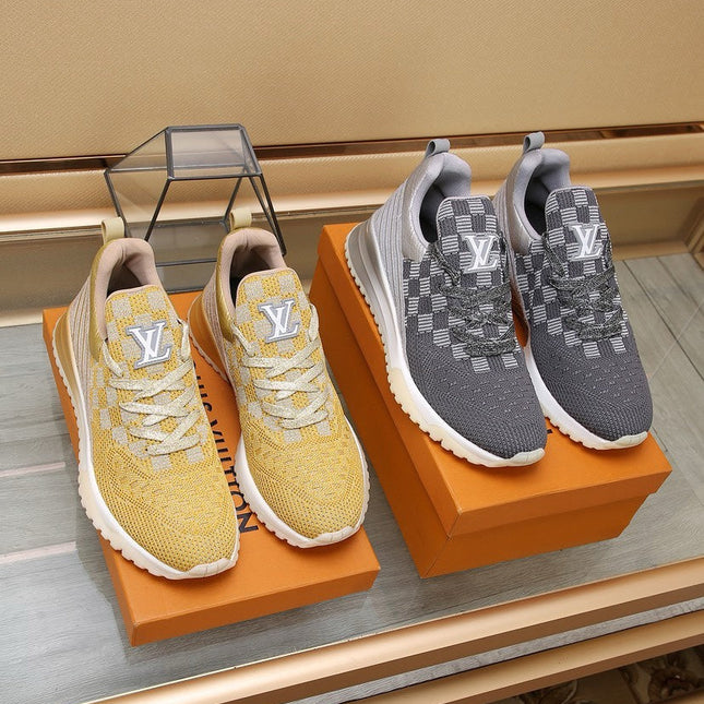 SNEAKERS IN LIGHT YELLOW MESH BREATHABLE AND RUBBER