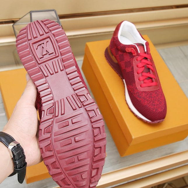 LV CLASSIC SNEAKER GARNET RED DAMIER