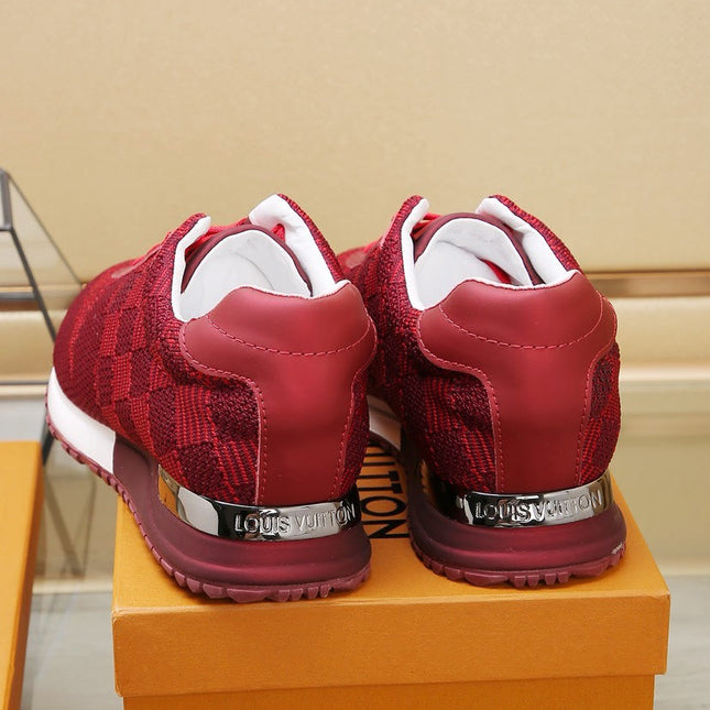 LV CLASSIC SNEAKER GARNET RED DAMIER