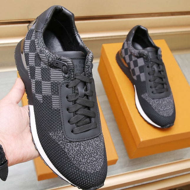 LV CLASSIC SNEAKER IN BLACK MIX GREY DAMIER