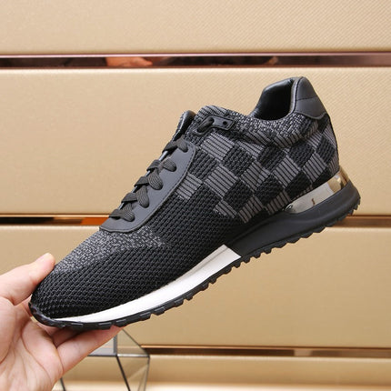 LV CLASSIC SNEAKER IN BLACK MIX GREY DAMIER