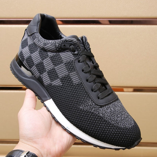 LV CLASSIC SNEAKER IN BLACK MIX GREY DAMIER