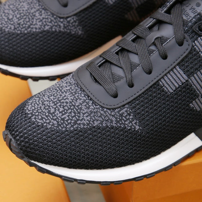 LV CLASSIC SNEAKER IN BLACK MIX GREY DAMIER
