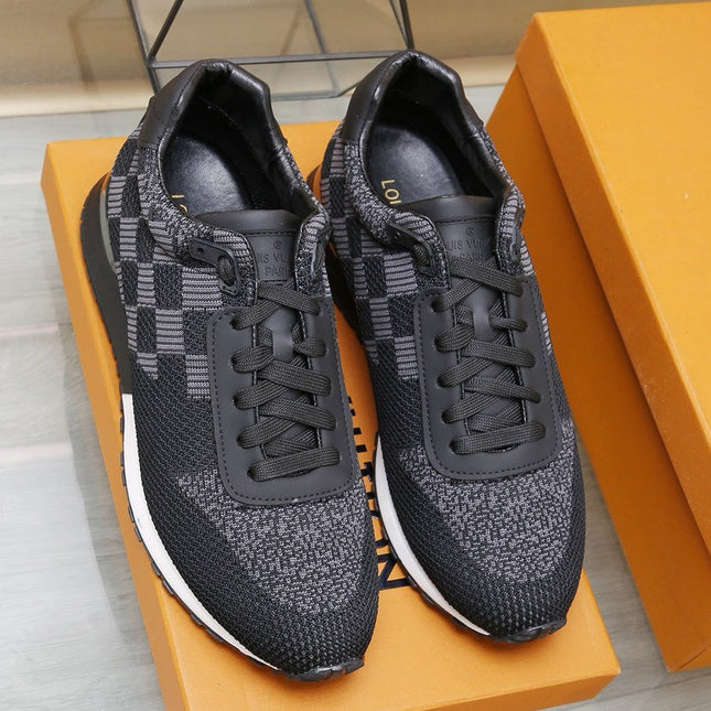 LV CLASSIC SNEAKER IN BLACK MIX GREY DAMIER