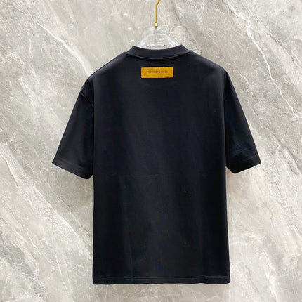 LV BLACK MONOGRAM COTTON T-SHIRT 239486