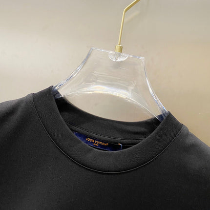 LV BLACK COTTON T-SHIRT 238839