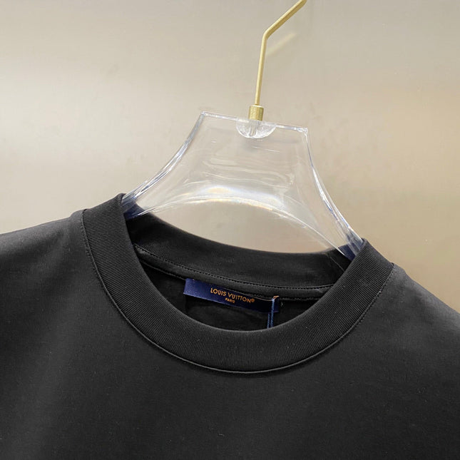 LV BLACK COTTON T-SHIRT 238845