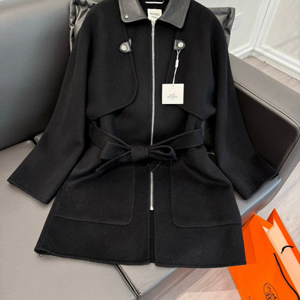 HERMES 25S MID-LENGTH CASHMERE COAT 283