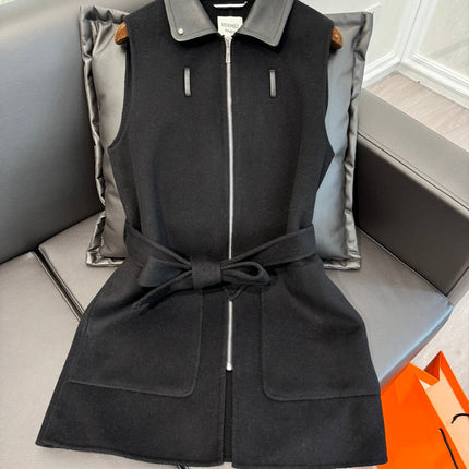 HERMES 25S MID-LENGTH CASHMERE COAT 283