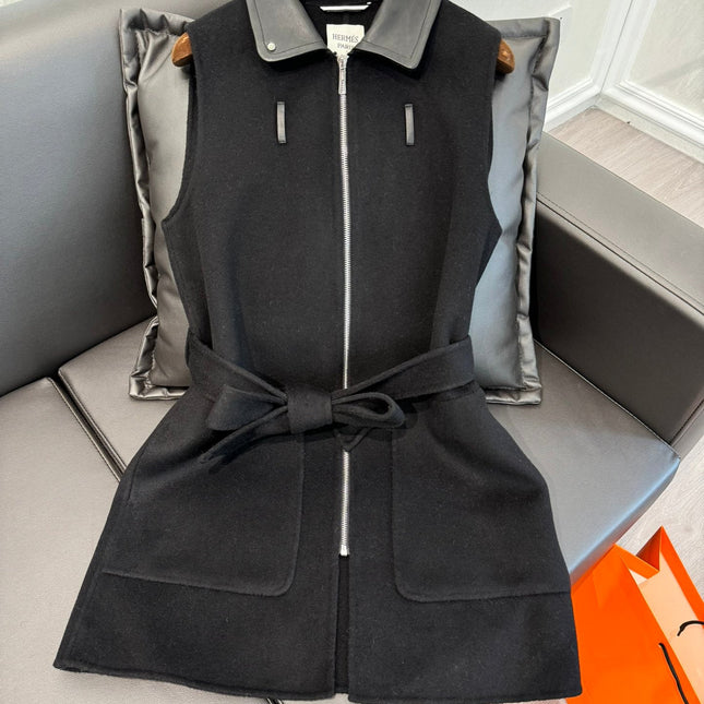 HERMES 25S MID-LENGTH CASHMERE COAT 283