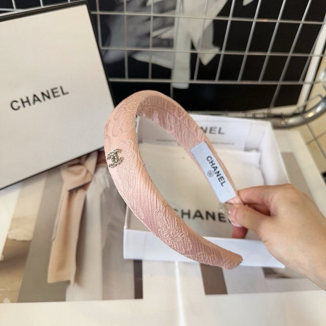 ROSE PINK SILK HAIRBAND 410881