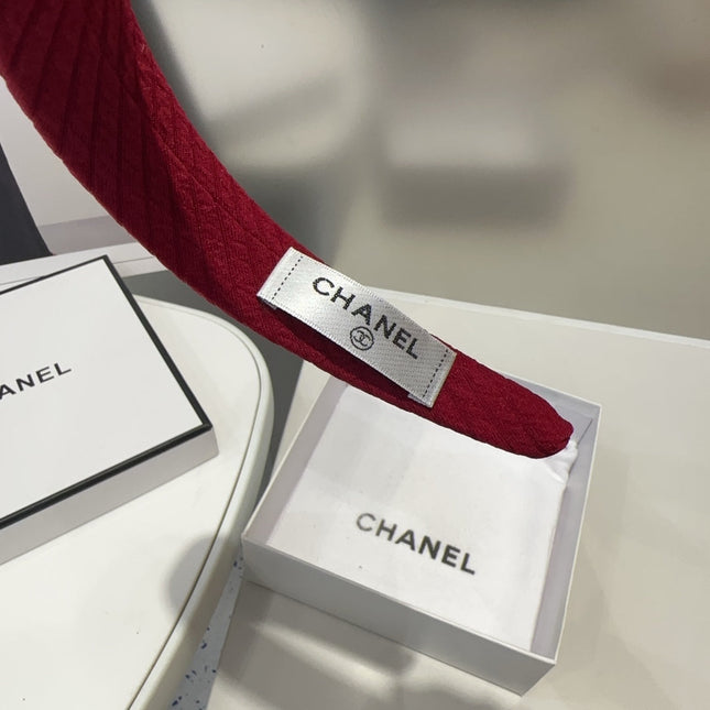 RUBY RED FABRIC HAIRBAND 410903