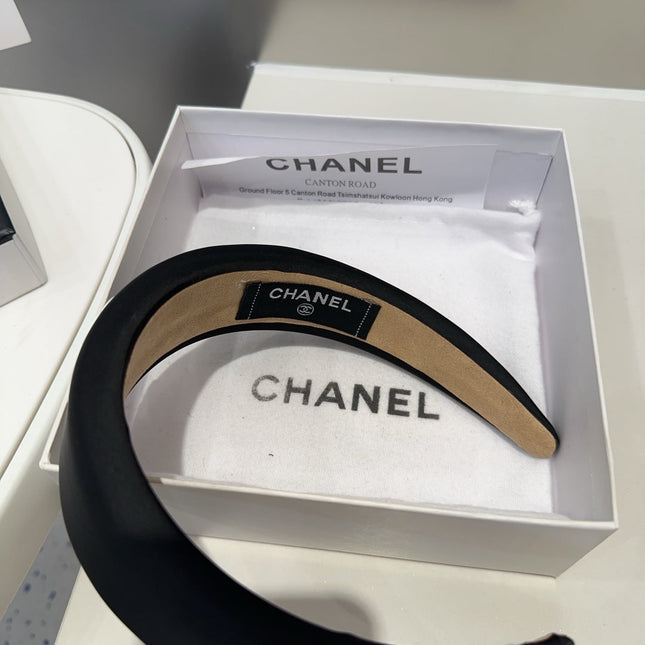 BLACK FABRIC HAIRBAND 418940