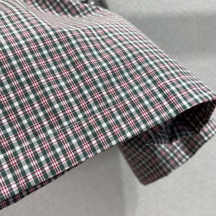 MIUMIU PLAID SHORTS 268898