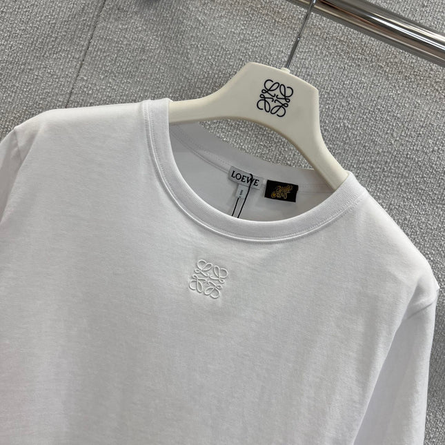 EMBROIDERED CROPTOP 25S IN COTTON 265653