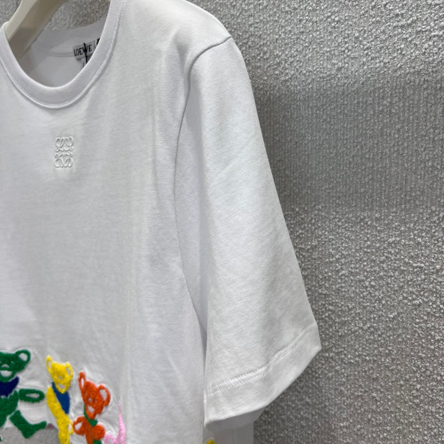 EMBROIDERED CROPTOP 25S IN COTTON 265653