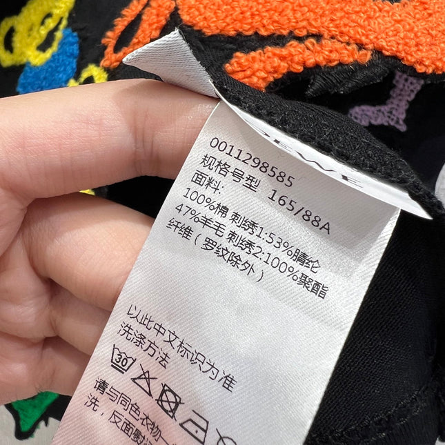 EMBROIDERED CROPTOP 25S IN COTTON 265654