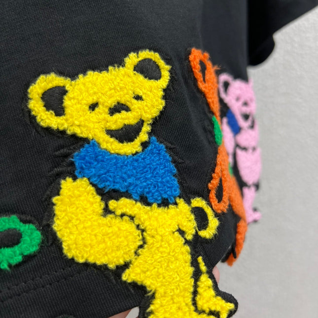 EMBROIDERED CROPTOP 25S IN COTTON 265654