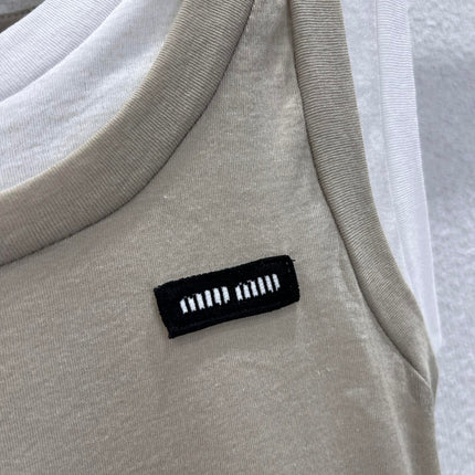 MIUMIU SLEEVELESS TOP 268911