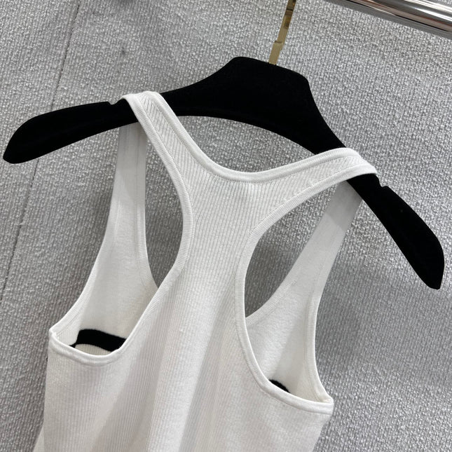 CHANEL SLEEVELESS TOP STYLE 65