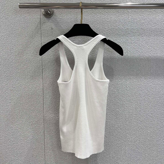 CHANEL SLEEVELESS TOP STYLE 65