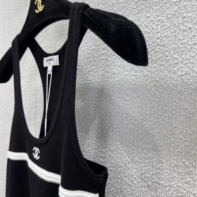 CHANEL SLEEVELESS TOP STYLE 66
