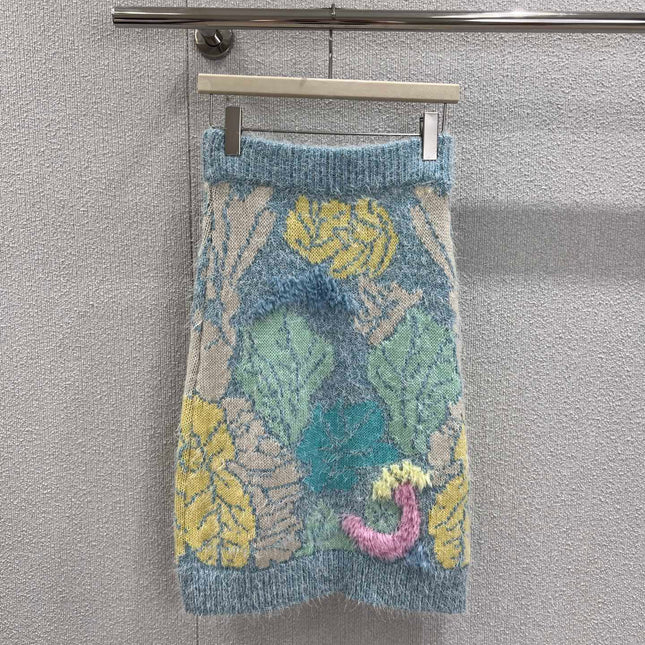 CHANEL 25S WOOL SKIRT STYLE 136