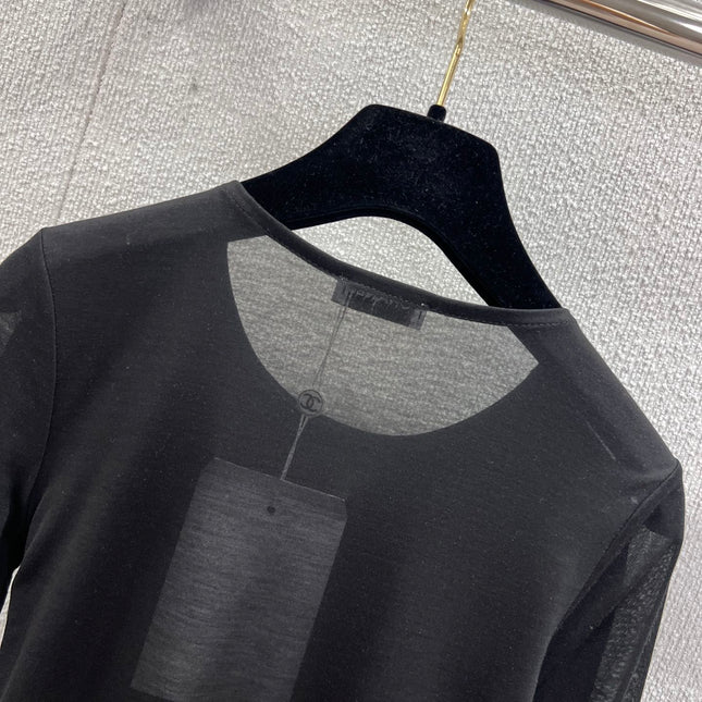 CHANEL 25S LONG-SLEEVE T-SHIRT STYLE 123