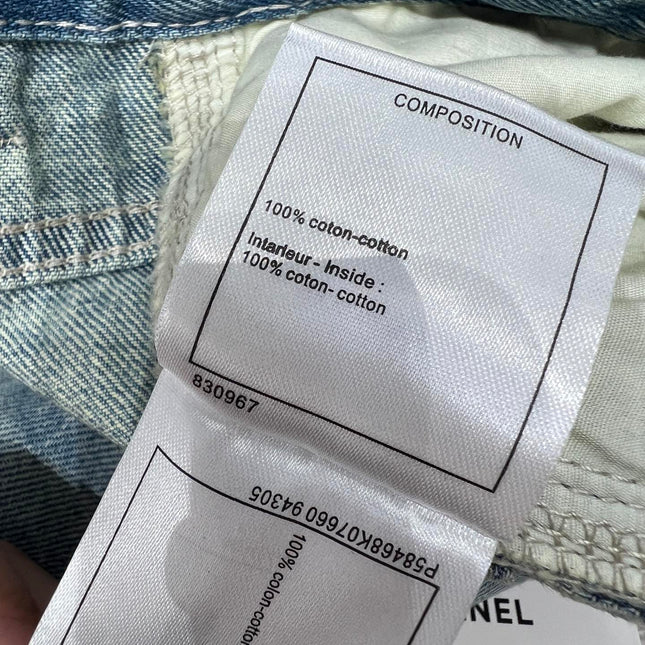 CHANEL 25S DENIM JEANS STYLE 124