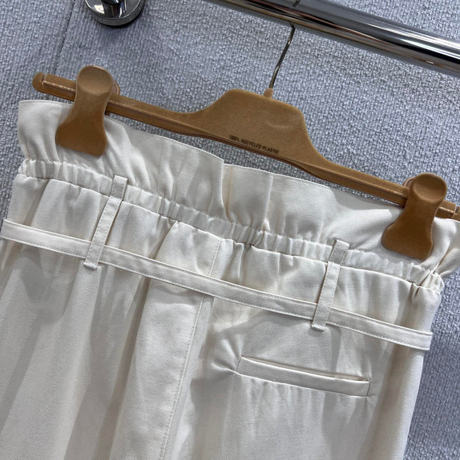 MIUMIU DRAWSTRING TROUSERS STYLE 6