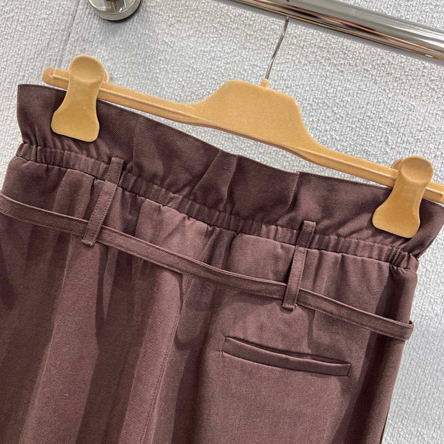MIUMIU DRAWSTRING TROUSERS STYLE 7