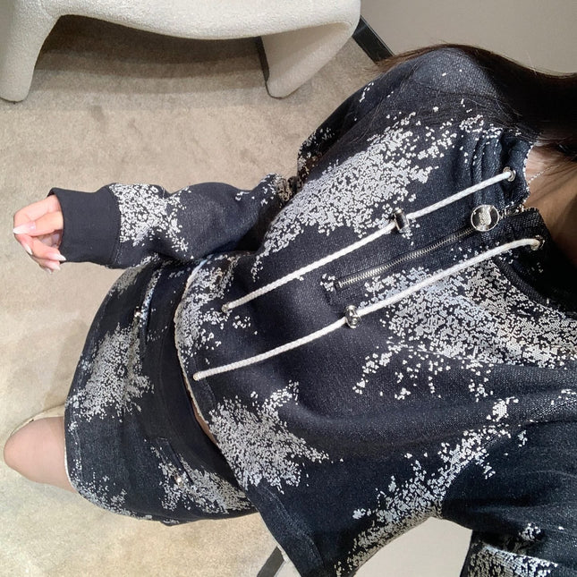 CHANEL 25S SWEATSHIRT SKIRT SET STYLE 188