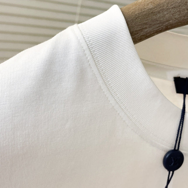 LV T-SHIRT WHITE MIX COLORFUL COTTON 239605