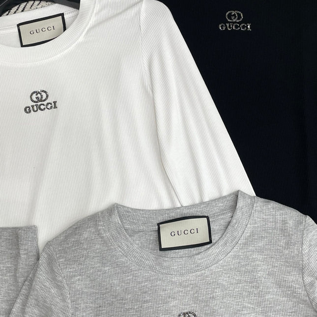 GUCCI LONG-SLEEVE T-SHIRT STYLE 86